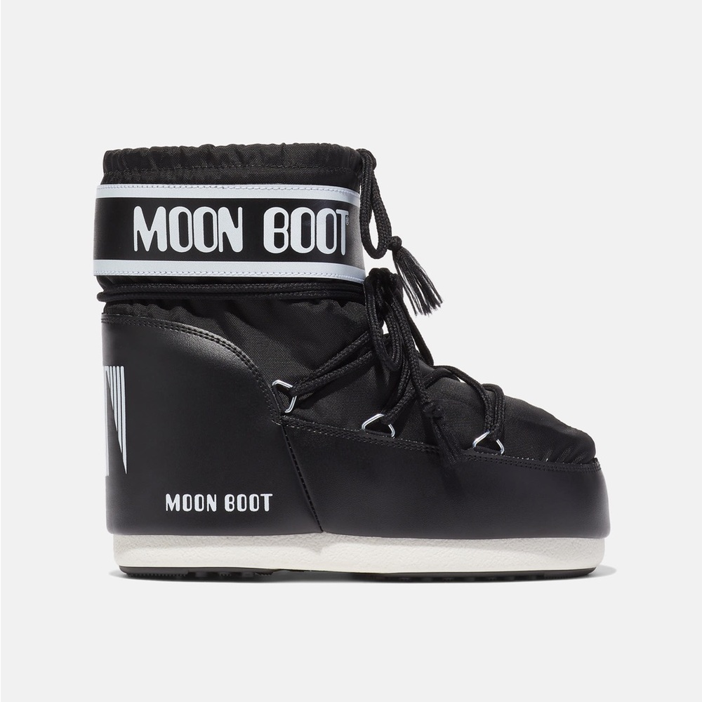Moon Boot ICON LOW BLACK NYLON